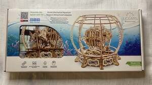 UGEARS Mechanical Aquarium 3D Wooden Model Kit